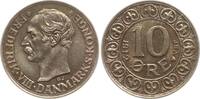 Dänemark, Königreich 10 Öre Frederik VIII., 1906 - 1912 -