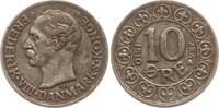 Dänemark, Königreich 10 Öre Frederik VIII., 1906 - 1912 -