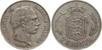 Dänemark, Königreich 2 Kronen Christian IX., 1863 - 1906 -