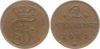 Mecklenburg-Schwerin, Großherzogtum 2 Pfennig Friedrich Franz I., 1785 - 1837 -