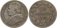 Vatikan 20 Baiocchi Pius IX., 1846 - 1878, An XIX, Rom -