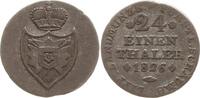 Schaumburg-Lippe 1/24 Taler Georg Wilhelm, 1807 - 1860 -