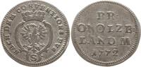 Brandenburg-Ansbach 2 1/2 Kreuzer Christian Friedrich Karl Alexander, 1757 - 1791, Schwabach -