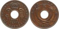 Britsch Ostafrika 5 Cents Elisabeth II., 1952 - 2022 -