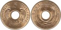 Britsch Ostafrika 5 Cents Elisabeth II., 1952 - 2022 -