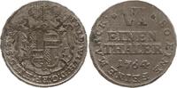 Hildesheim, Bistum 1/6 Taler Friedrich Wilhelm von Westfalen, 1763 - 1789, Typus I -