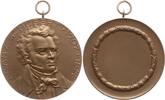 Musikermedaillen Tragbare Bronzemedaille Preismedaille, nicht verliehen, Brb. Franz Schubert, 1797 - 1828 -