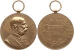 Kaiserreich Österreich Tragbare Bronzemedaille Franz Joseph I., 1848-1916, 50. Regierungsjubiläum -