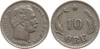 Dänemark, Königreich 10 Öre Christian IX., 1863 - 1906 -