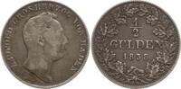 Baden, Großherzogtum 1/2 Gulden Leopold, 1830 - 1852 -
