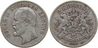 Schweden, Königreich 2 Kronen Oskar II., 1872 - 1907 -