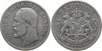 Schweden, Königreich 2 Kronen Oskar II., 1872 - 1907 -