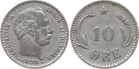 Dänemark, Königreich 10 Öre Christian IX., 1863 - 1906 -