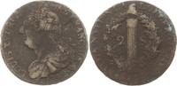 Frankreich, Constitution 2 Sols Lille, An 4, Kupfer -