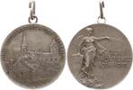 Schweiz - Waadt, Gemeinde Pully Tragbare Silbermedaille von Huguenin, Pully reconnaissant ses soldats / Aux frontieres 1914 - 1918 -