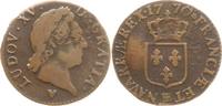 Frankreich, Königreich 1/2 Sol Ludwig XV., 1715 - 1774, Straßburg -
