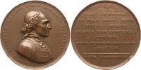 Kirchenstaat Bronzemedaille v. Cerbara, a.d. Tod des Kardinals und Diplomaten Ercole Consalvi, 1757-1824 -