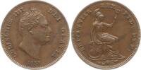 Großbritannien 1/3 Farthing William IV, 1830 - 1837 -