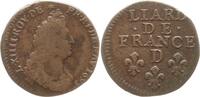 Frankreich, Königreich Liard de France Ludwig XIV., 1643 - 1715, Lyon -