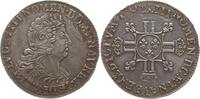 Frankreich, Königreich 1/4 Ecu aux 8 L Ludwig XIV., 1643 - 1715, Paris, réformation -