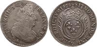 Frankreich, Königreich 1/2 Ecu aux palmes Ludwig XIV., 1643 - 1715, Troyes, réformation -