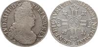 Frankreich, Königreich Ecu aux 8 L Ludwig XIV., 1643 - 1715, Rennes, flan neuf -