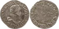 Frankreich, Königreich 1/4 Ecu Ludwig XIII., 1610 - 1643, Saint Lo -