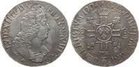 Frankreich, Königreich Ecu aux 8 L Ludwig XIV., 1643 - 1715, Riom, réformation -