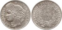 Frankreich, 2. Republik 50 Centimes Typ Cérès, Paris -