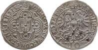 Konstanz, Stadt 10 Kreuzer mit Titel Ferdinand II. -