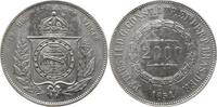Brasilien 2000 Reis Pedro II., 1831 - 1889 -