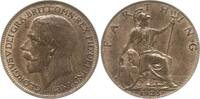 Großbritannien Farthing George V., 1910 - 1936 -