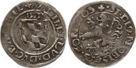 Bayern, Herzogtum Halbbatzen (Gröschl) Wilhelm IV. und Ludwig X., 1516 - 1545, Rs. - Umschrift fehlt bei Wittelsbach -