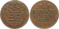 Sachsen-Coburg-Saalfeld, Herzogtum Pfennig Ernst Friedrich, 1764 - 1800 -