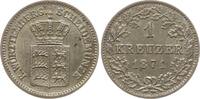 Württemberg, Königreich 1 Kreuzer Karl, 1864 - 1891 -