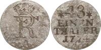 Brandenburg-Preußen 1/48 Taler Friedrich II., 1740 - 1786, Berlin, Beizeichen Sterne -