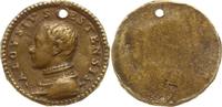Italien-Ferrara Einseitige Bronzegussmedaille um 1550, auf Luigi d'Este, 1538 - 1586, Sohn Ercole II d'Este, ab 1561 Kardinal -