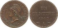 Frankreich, 2. Republik 1 Centime Paris -