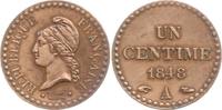 Frankreich, 2. Republik 1 Centime 1848 A Dupré, Paris Besser als sehr sc... 15,00 EUR prix TTC + 6,00 EUR frais d'envoi