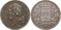 Frankreich, Königreich 5 Francs Ludwig XVIII., 1814, 1815 - 1824, Paris -