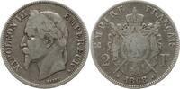 Frankreich, Kaiserreich 2 Francs Napoleon III., 1852 - 1870, Paris -