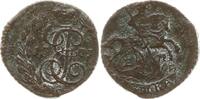 Russland Polushka (1/4 Kopeke) Katharina II., 1762 - 1796, Ekaterinburg -