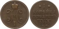 Russland 1 Kopeke Nikolaus I., 1825 - 1855, Ekaterinburg -