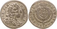 Bayern, Kurfürstentum 3 Kreuzer (Groschen) Karl Albrecht, 1726 - 1745, München, Büste im römischen Küraß mit Umhang -
