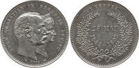 Dänemark, Königreich 2 Kronen Christian IX., 1863 - 1906, Goldene Hochzeit -