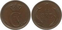 Dänemark, Königreich 1 Öre Christian IX., 1863 - 1906 -
