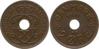Dänemark, Königreich 2 Öre Christian X., 1912 - 1947 -