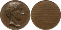 Frankreich, Königreich Bronzemedaille Louis Philippe I., 1830 - 1848, v. Borrel, a.d. Dichter Nepomuk Louis Lemercier -