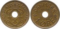 Dänemark, Königreich 1 Öre Christian X., 1912 - 1947 -