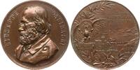 Große Bronzemedaille 1893 Italien, Königreich, Stadt Genua v. Johnson, Nationales Schützenfest, Tiro a Segno Nazionale, Giuseppe Garibaldi Sehr s...